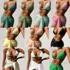 Swnewwear 2022 MAISONSEMENTS FEMMES TROIS PIÈCES TROIS SEXE SEXY LACE UP OUVERT Back Bikini Swimsuit INSBIKINI T240222