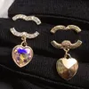 Classics Designer Studs Pearl Diamond Earrings Brand Letter Stud High-end 925Silver Earring Stylish Women Wedding Jewelry Birthday Gift
