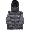 Hommes doudoune hiver parkas en plein air femmes manteau mode classique décontracté chaud unisexe broderie hommes manteau veste coupe-vent imperméable trapstar veste hommes veste