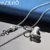 Hängen Alizero 925 Sterling Silver 40-75cm Chain Cowboy Shoes Boots Pendant Necklace For Women Man Wedding Party Fashion Jewelry Gift