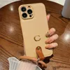 Designer Iphone Case Women G Phonecase With Bracelet Phone Case Wristband For Iphone 14 13 12 11 Cell Phone Cases Female Luxury Phonecases