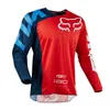 T-shirts pour hommes Fox Mountain Bike Riding Suit Cross Country Moto Speed Down Respirant T-shirt à séchage rapide Top à manches longues 8NY5