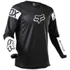 T-shirts pour hommes Fox Speed Drop Mens manches longues hors route moto course costume T-shirt montagne vélo cyclisme haut respirant et séchage rapide KXMJ