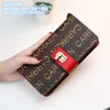 Factory whole ladies shoulder bags 2 sizes multifunctional zipper fashion long wallet contrast leather mobile phone coin purse310q
