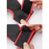 Glants de la soulèvement de poids à demi-doigt Gants Silicone non glisser le palmier Hand Palm With Treat Support Palm Palm Gard