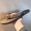 Mens Slippers for summer indoor home anti slip shower couples thick soled cool slipper flip fops sandals slider