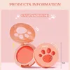 Cat's Claw Pojedynczy kolor Róż Elemental Elemental Girl Brightening Prika Blush Paleta