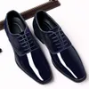 Mens High Gloss Patent Leather Suede Oxford Formal Business Suit Tailcoat Shoes