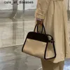 حبب البقر القماشي The Row Bag Womens Premium 2024 New Thight Capacition Margaux 15 BECRELS