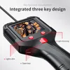 Caméra endoscope industrielle portative avec écran IPS HD de 2.4 pouces, avec lumière LED, détecteur étanche de réparation de moteur de voiture et d'égout