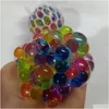 Descompressão Brinquedo Uva Bola 5.0cm Malha Squishy Colorf Fidget Anti Ventilação Bolas Squeeze Brinquedos Ansiedade Reliever Gota Entrega Presentes N Dhk9A