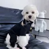 Atacado Top Roupas para Cães Outono e Inverno Novo Teddy Bichon Schnauzer Cães Pequenos Gato Pet Calças de Quatro Pés Camisa de Fundo Desgaste Interno Moda