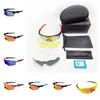 Lunettes de soleil Oakleies Oakly Okley Oki Lunettes de cyclisme Oo9001 Sports de vélo polarisés Ensemble de trois pièces Courir coupe-vent et anti-sable R5dz SIYZ IHSE