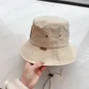 Sombrero de cubo de playa para mujer, sombreros de ala tacaña de diseñador, gorra de viaje con cordón de moda, 4 colores