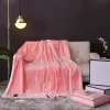 Blankets Designer Blanket Letter Printing Air Conditioning Cover Blanket Travel Bath Towel Soft Winter Wool Women's Shawl Blanket 150X200cm with gift box