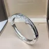 zero1 circular designer single bangle for woman diamond Gold plated 18K highest counter quality luxury classic style Never fade exquisite gift 019