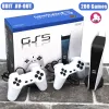 Consoles Nouvelle console de jeu TV boîte de jeu 8 bits avec 200 sorties Av classiques Gs5 rétro Mini Station de jeu vidéo avec deux contrôleurs filaires