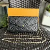 Classic Luxury designer handbag Pochette Felicie Bag Genuine Leather Handbags Shoulder handbag Clutch Tote Messenger Shopping Purse with box