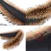Scarves Fur Collar Female Real Scarf Raccoon Men's Accessories Clothing Head And Neck Cover Hoods Hood Colla