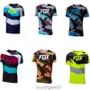 6UZ4 herrt-shirts Fox Xamo Ny t-shirt cykelhastighet minskar kort ärm Mens Summer Outdoor Quick Torking Shirt