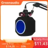 Accessori Gaz600a Schermo per microfono da studio professionale Filtro acustico Microfono per registrazione da tavolo Schermo antivento Riduzione del rumore