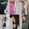 Dhgate Lu Dual torebka na rękę na rękę karty na karcie Bieczek różowy projektant portfela Women Man Luxury torebka posiadacza karty monety lu nylonowe portfele na płótnie Kluczowa kieszeń na monety monety