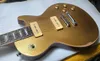 Classic custom shop heavy relic goldtop electric guitar,one piece neck and body guitarra,P90 pickups,custom service is available