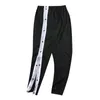 Pantalons pour hommes Vêtements pour hommes 2024 Bouton Tear Away Casual Splicing Basketball Training Pantalon de survêtement avec poches Roupas Masculinas