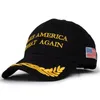 Cotton Donald Trump Hats Embroidery Make America Great Again Fashion Adjustable Mens Trump Baseball Caps with USA Flag US President Election Women Sport Snapback