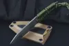 1 pièces nouveau A2289 couteau droit extérieur 3Cr13Mov revêtement en titane lame à pointe de chute poignée en paracorde pleine Tang couteaux tactiques à lame fixe avec gaine ABS