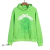 USA Hoody Herfst Winter Mannen Bladerdeeg Print Capuchon Skateboard Sp5der Hoodie 24ss 555 465