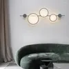 Wandlampen LEDModern minimalistisch en luxueus Traplamp ModeWoonkamer TV Slaapkamer Nachtkastje Lange strook