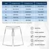 Menshorts Mauritius Flag 3D Swimming Trunks med kompressionsfoder 2 i 1 snabbtorkade sommarbockfickor