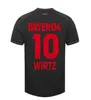 2023 2024 Bayer 04 Leverkusen Soccer Jerseys 23 2024 Home Away Third Demirbay Wirtz Bakker Bailey Ch Aranguiz Paulo Schick Shird Kits