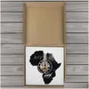 Orologi da parete Africa Animali Fauna selvatica Natura Giraffa Orologio in vinile Arte Decorazioni per la scuola materna Appeso Tempo di registrazione Regalo unico 210401 Drop Deliver Dhs2B