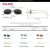 Sunglasses Rimless Oval Sunglasses Women 2024 Cat Eye Designer Letter Punk Sun Glasses Men Shades Driving Eyewear Glasses Female UV400 H24223