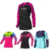 Men's T-shirts Womens Downhill Jersey Mtb Motorbike Jerseys for Mountain Biking Teams Bat Fox Cycling Sportswear 18Y8