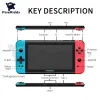 Gracze NOWOŚĆ Powkiddy X2 7 "Ekran IPS Handheld Console Game Buildin 11 Simulator PS1 3D Game Retro Arcade Ultrathin Console 2500 Games