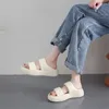 Тапочки без каблуков супер легкие женщины Damske Slipper Sandal