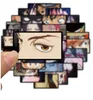 40pcs Anime Character Eyes Graffiti Stickers Cartoon Decals Kids Toy DIY Suitcase Phone Laptop Bike Sticker