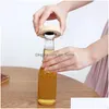 Openers Creative Log Screwdriver Bottle Opener Wooden Magnetic Refrigerator Magnet Personalized Mes Sticker 7 Styles Drop Delivery H Dh9Qi