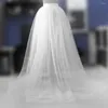 Jupes couleur unie jupe en tulle élégant à lacets taille haute maxi pour les femmes rétro a-ligne jupon avec grand ourlet fête de mariage