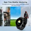 Watches New Smart Watch Men Lady Sport Fitness Smartwatch Sleep Heart Monitor Vattentäta klockor för iOS Android Bluetooth Call