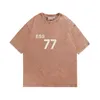 2024 사용 ESS 패션 신발 디자이너 남성 TSHIRT 남성 TSHIRTS UNISEX SHORT SLEEVE SIZE S-XL