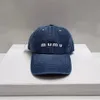 디자이너 럭셔리 야구 모자 남성 여성 선 쉐이드 모자 새로운 데님 조절 가능한 크기 패션 면화 모자 자수 편지 유니쉬 카스 퀘트 통기성 모자
