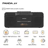 Radio PANDA 6518 Registratore a nastro PlugIn portatile U Trascrizione disco MP3 Nostalgica FM AM Radio