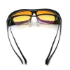 Lunettes de soleil de Vision nocturne pour voiture, verres de conduite de nuit, lunettes de conduite unisexes, Protection UV, cadeau, 2024