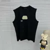 Tshirts masculins Balenciaiga t-shirt mâle designer masculin sans manches vest hareng