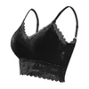 Bras Lace Beauty Back Wrap Chest Hollowed-out Backless Bralette One Piece Seamless Halter Vest Plus Size Underwear