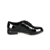 Couro Oxford Black Lacquer Classic Feminina Confortável Negócio Casual Trabalho Tênis 230 70